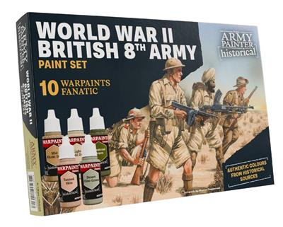 The Army Painter - Warpaints Historiska WWII Brittiska 8:e Armén