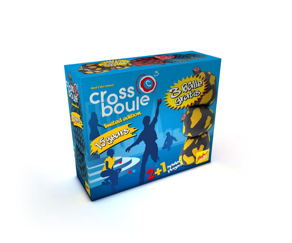 Crossboule Special Set for 3 Players (DE/EN/FR/IT)