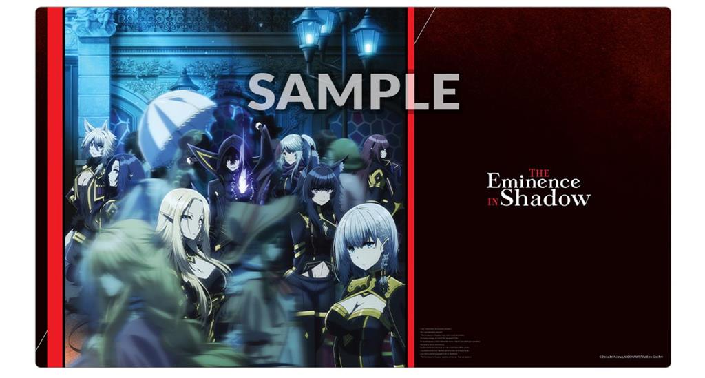 Bushi Supplies - Gummispelmatta Vol. 16 Design A "The Eminence in Shadow: Key Visual 1"