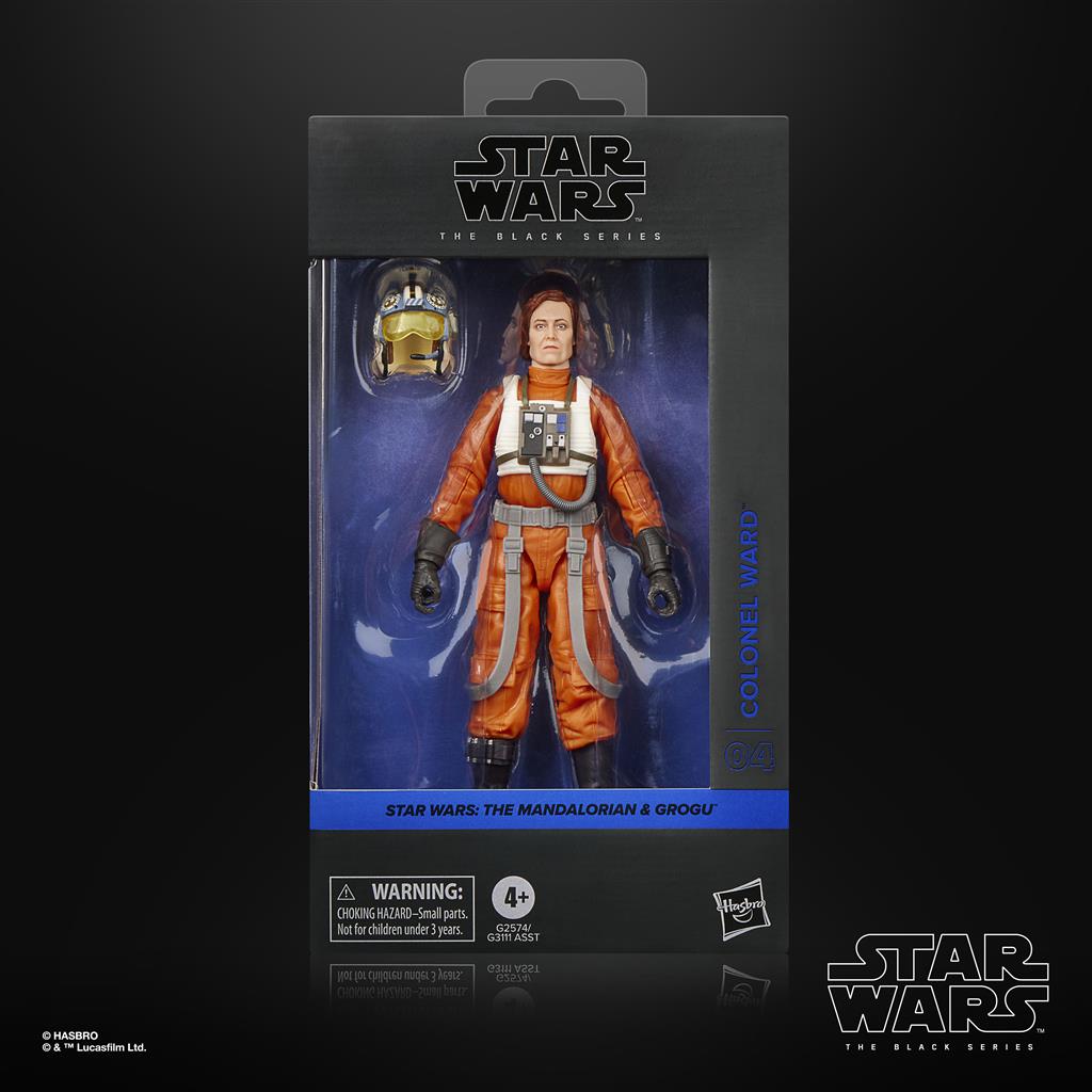 Star Wars The Black Series Colonel Ward - Detaljerad 15 cm actionfigur från The Mandalorian