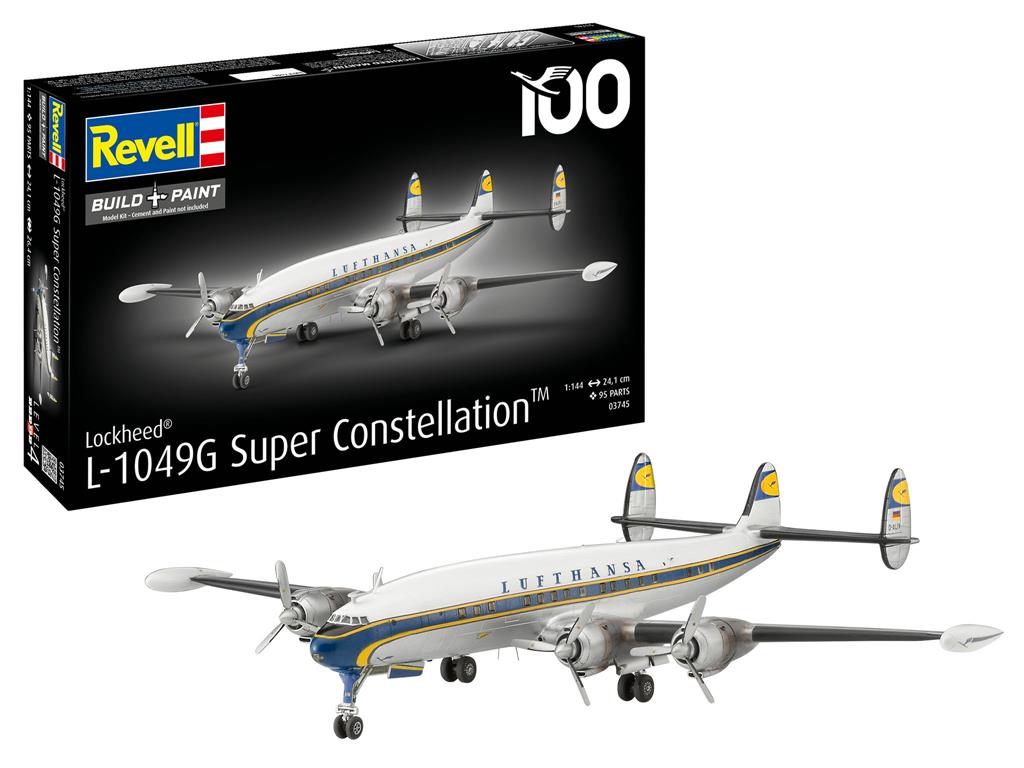 Revell: Lockheed L-1049G Super Constellation skala 1:144
