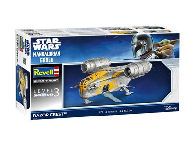 Revell: The Mandalorian och Grogu: Razor Crest