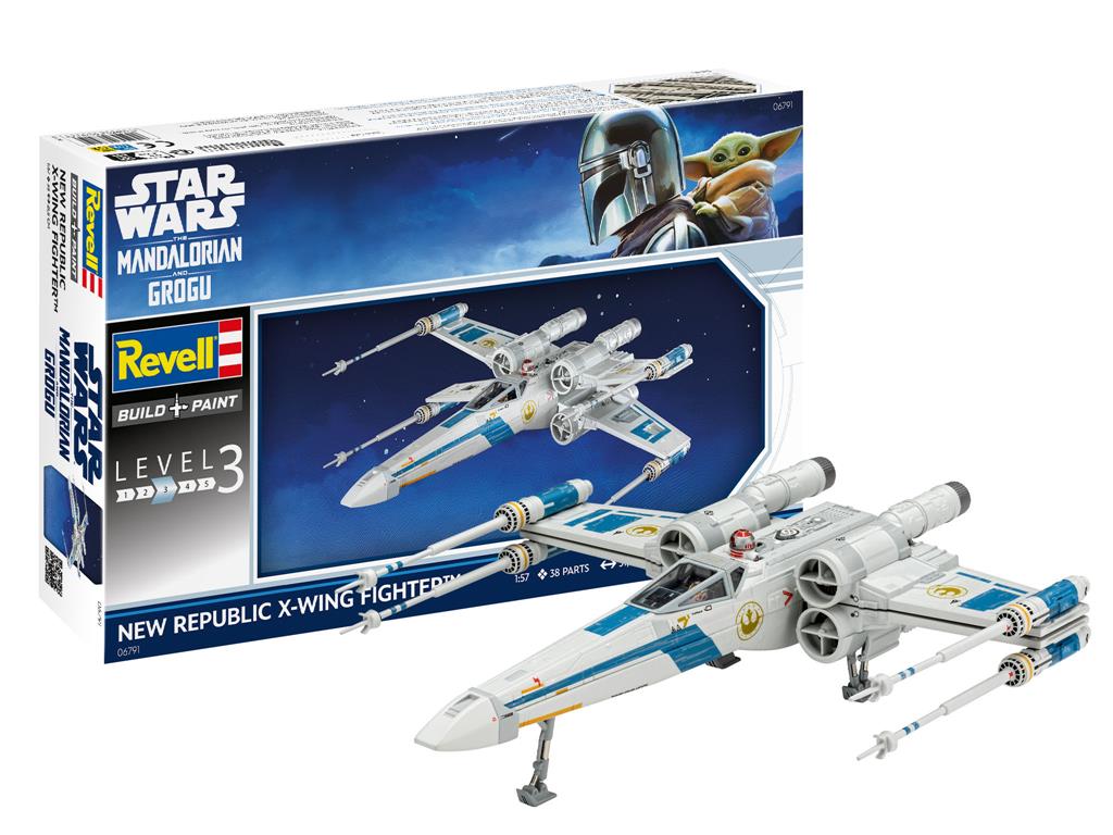 Revell: The Mandalorian och Grogu: New Republic X-Wing Fighter