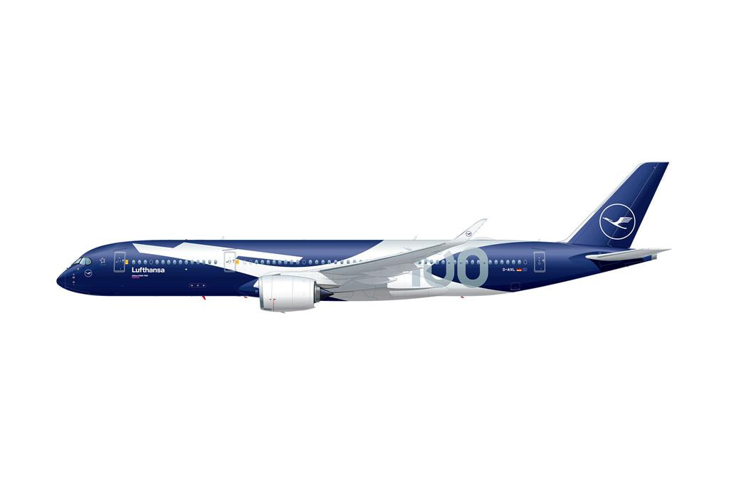 Revell: Presentset A350-900 - Lufthansa 100-årsjubileum 1:144