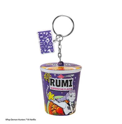 Soft Keychain - Rumi Superstar Smak Noodles - KPop Demon Hunters