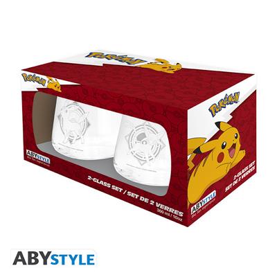 POKEMON - Set of 2 Glasses - Espeon and Umbreon