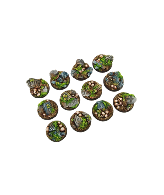 Grave Bases, Round 25mm (5-pack)