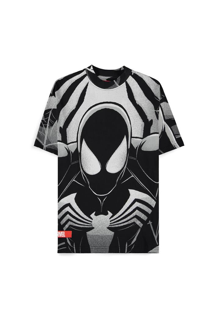 Spider-Man - Venom Herr T-shirt med korta ärmar och AOP-design (Lös passform)