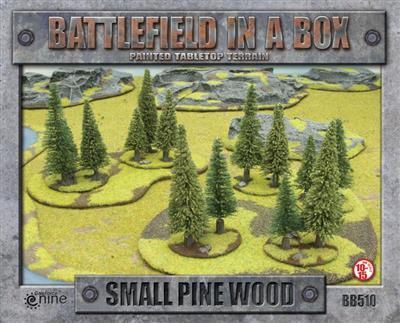 Battlefield in a Box Terrain - Small Pine Wood Gale Force Nine