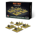 Flames of War - 105mm Haubits Batteri (x4 kanoner)