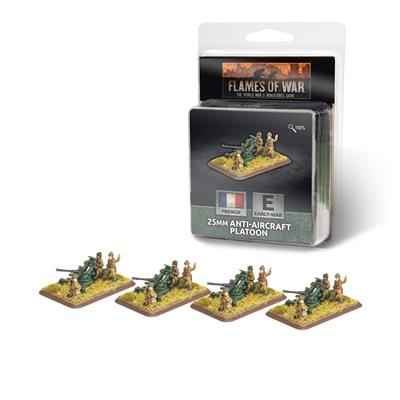 Flames of War - 25mm Luftvärnspluton (4 kanoner)