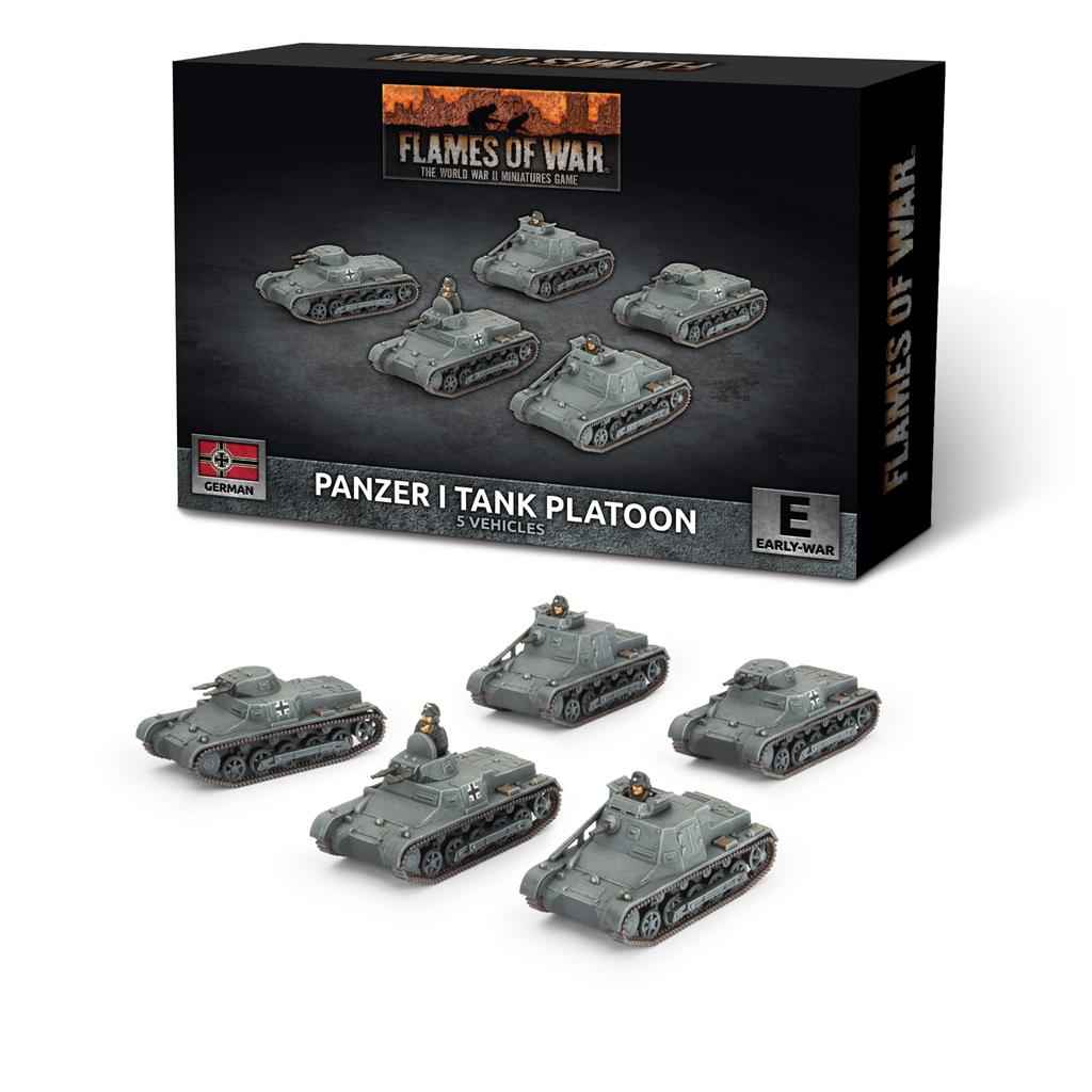 Flames of War - Panzer I Pluton (x5 plast)
