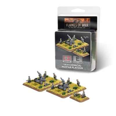 Flames of War - 10 cm kemisk morterpluton (2 kanoner)