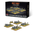 Flames of War - 10,5 cm Artilleribatteri (Tidigt) (x4 plastkanoner)