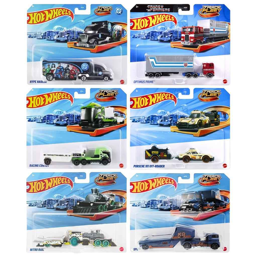 Hot Wheels Bilarflotta [Importörsetikett på produkten]