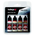 Vallejo - Game Color / 4 Paints - White Paint Set