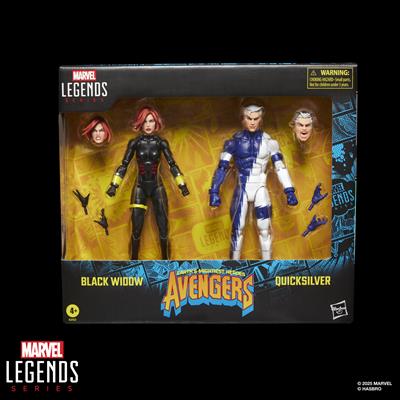 Marvel Legends Series Black Widow and Quicksilver