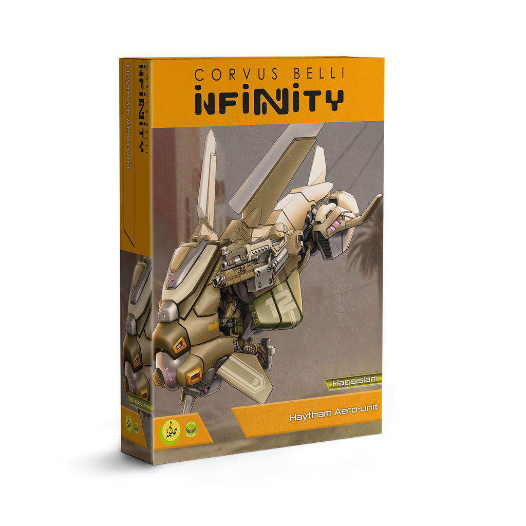 Infinity: Haytham Aero-unit – Fast and Agile Fighter Model for Haqqislam / Ramah Taskforce