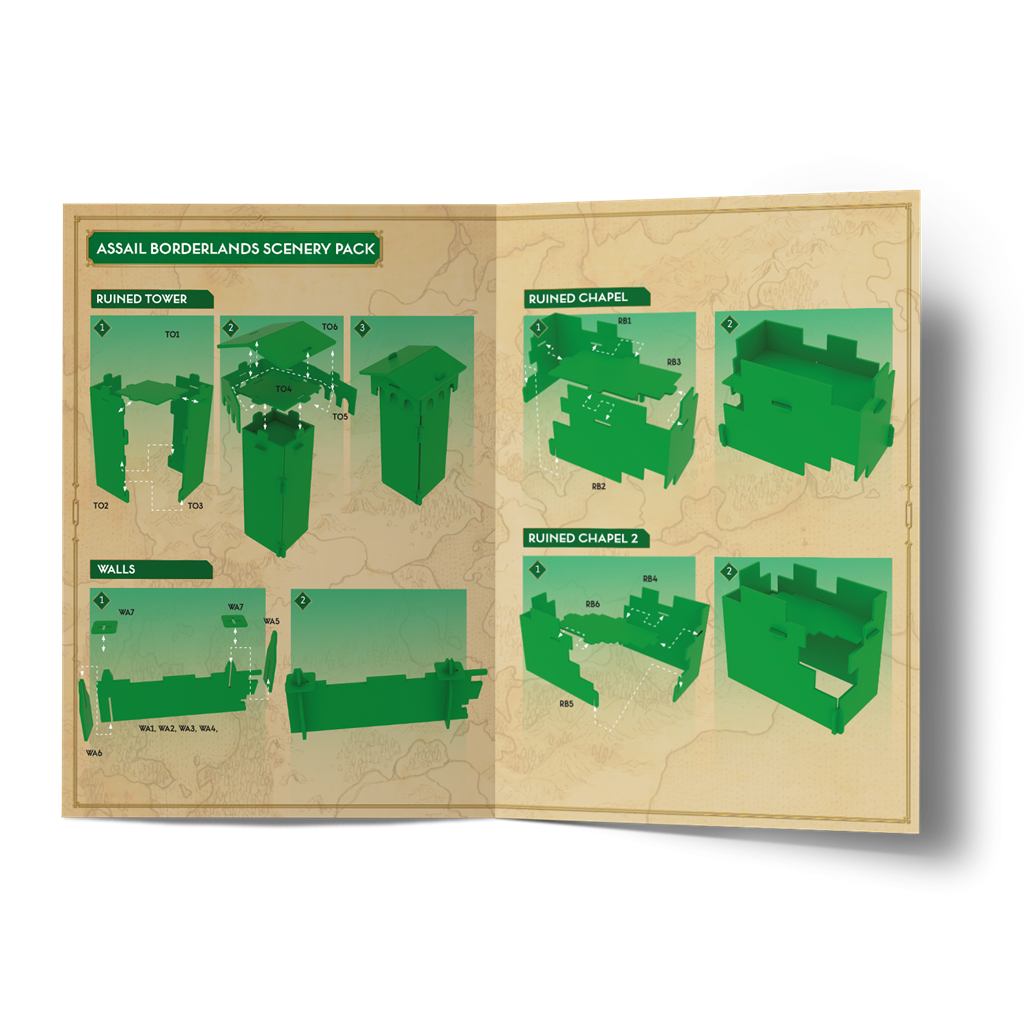 Warcrow: Assail Borderlands Scenery Pack