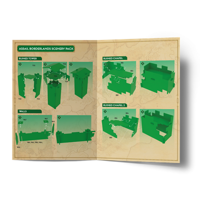 Warcrow: Assail Borderlands Scenery Pack