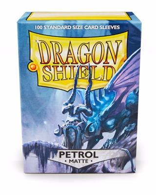 Dragon Shield Standard Sleeves - Matte Petrol (100 Sleeves) Arcane Tinmen