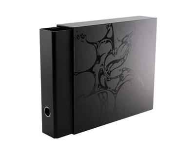 Dragon Shield Slipcase Binder Sanctuary - 4-Ring - Svart