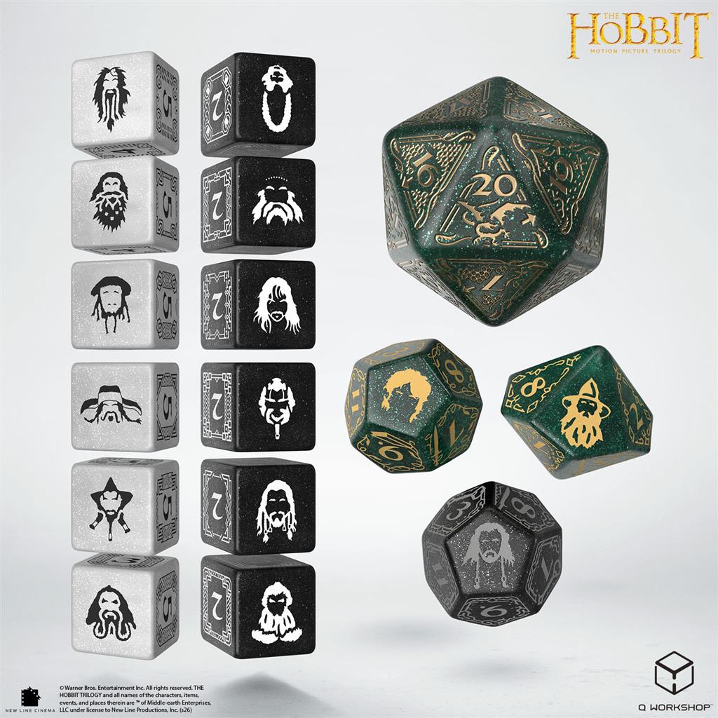 The Hobbit TCG Dice Set - Verdant Grove