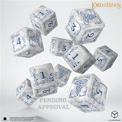 The Lord of the Rings: Rivendell 10xD6 Dice Set - Stone