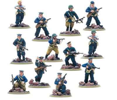 Bolt Action Sovjetisk Marinbrigad Veterantrupp