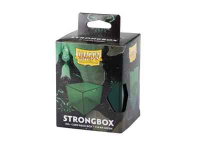 Dragon Shield Strongbox Box - Klar Grön