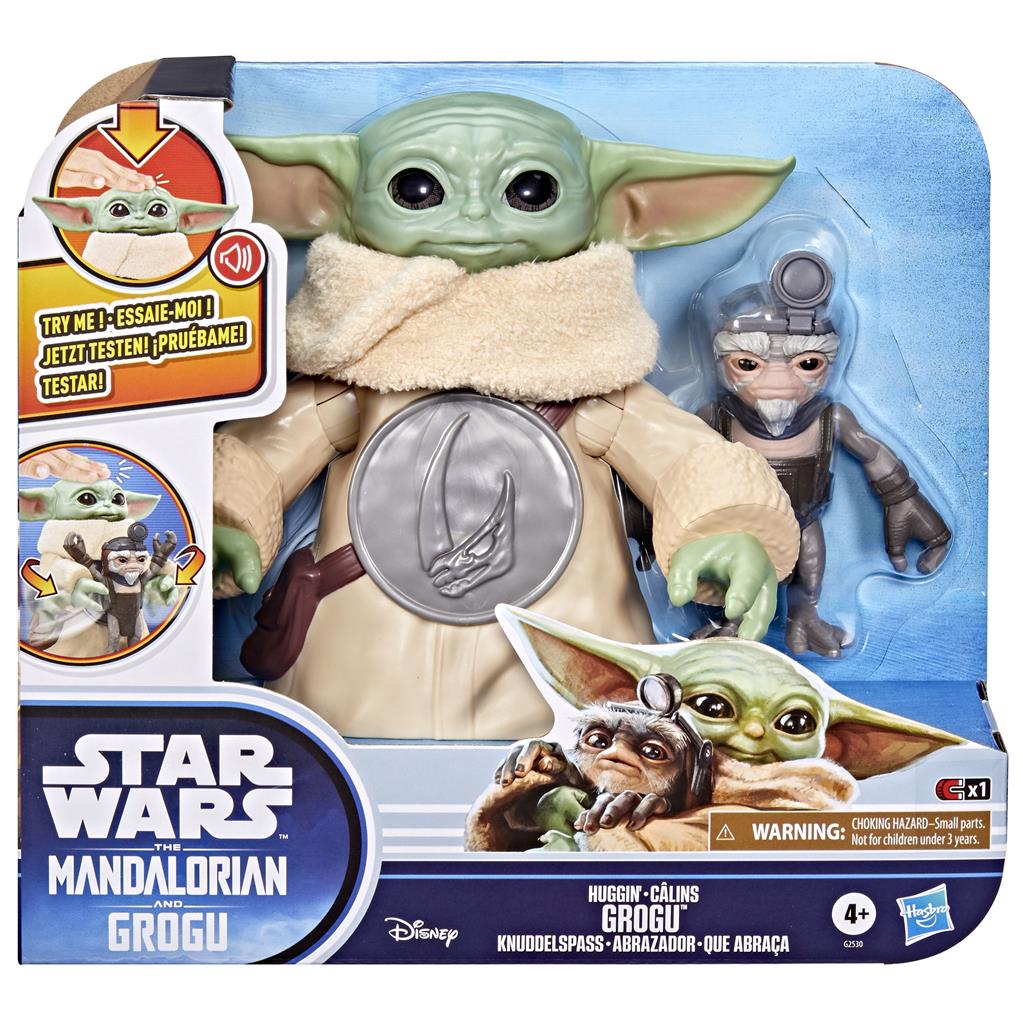 Star Wars Grogu med Kramrörelse
