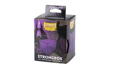 Dragon Shield Strongbox Box - Klar Lila