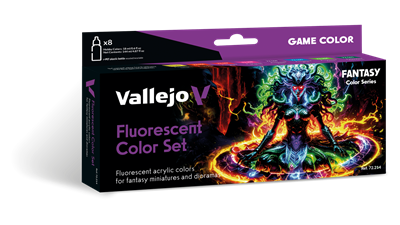 Vallejo - Game Color - Fluorescerande Färgset