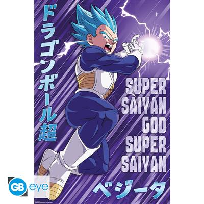 DRAGON BALL SUPER - Maxiposter 91,5x61 cm FSC MIX - Vegeta