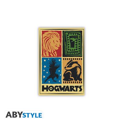 HARRY POTTER - Standard Magnet - Hogwarts Four Houses