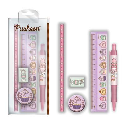 PUSHEEN (CUTE) DESK SET