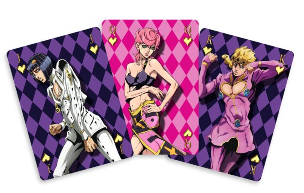 JoJo's Bizarre Adventure - Spelkort - Golden Wind