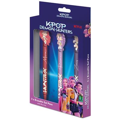 K-POP DEMON HUNTERS RADERBAR GELPENNA 3-PACK