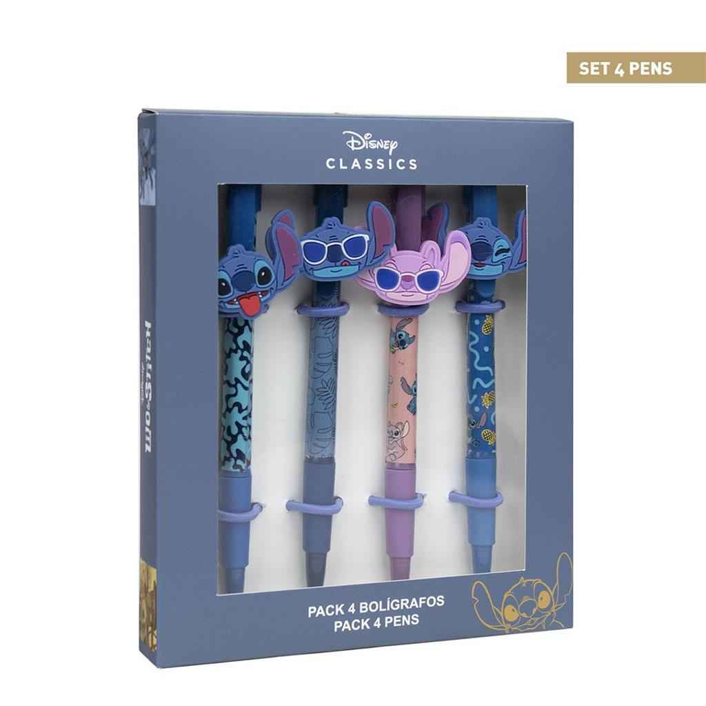 Disney - Stitch - Pennor 4-pack