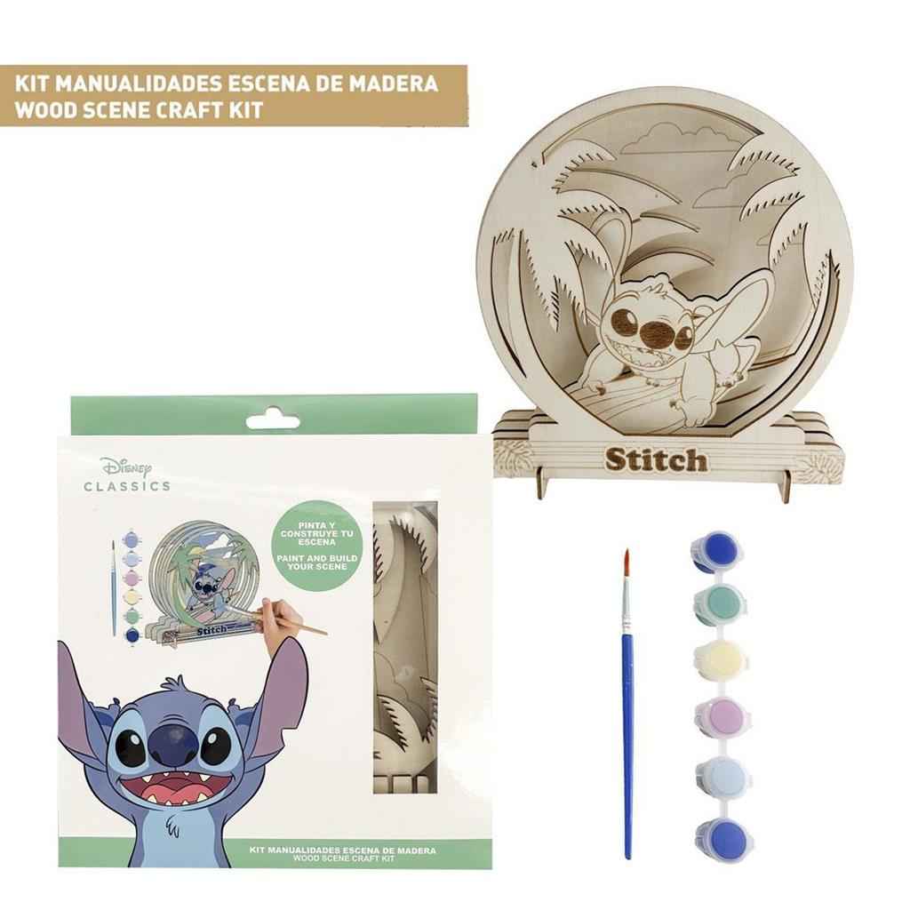 Disney - Stitch - Träsnickarset för Landskapsskapande