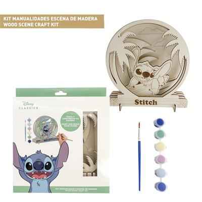 Disney - Stitch - Träsnickarset för Landskapsskapande