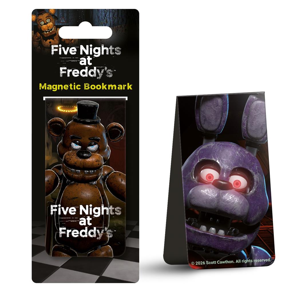 FIVE NIGHTS AT FREDDY'S – MAGNETIC BOOKMARK – FREDDY