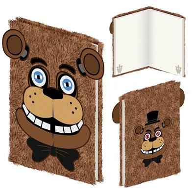 FIVE NIGHTS AT FREDDY'S - plush A5 notepad - FREDDY