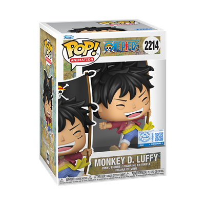 Funko POP Animation - Monkey D. Luffy with Flag