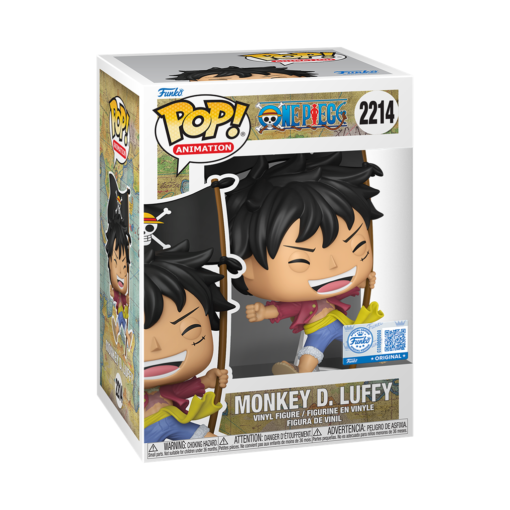 Funko POP Animation - Monkey D. Luffy with Flag