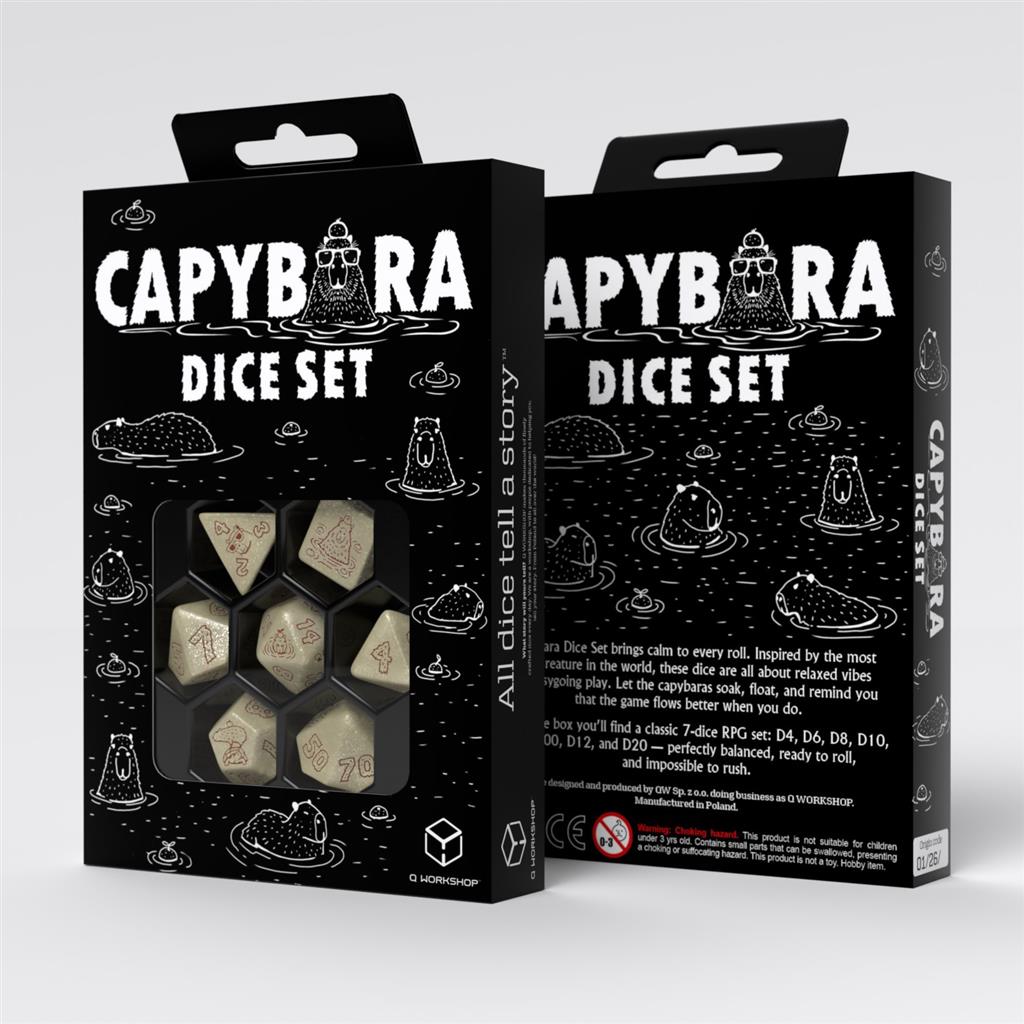 Capybara Tärningsset: Sleepie