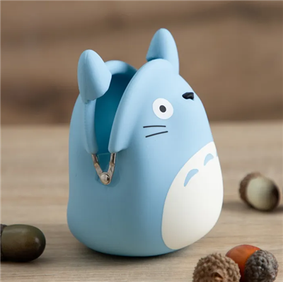 Min Granne Totoro - Blått Siliconplånbok Totoro
