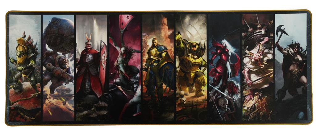 Warhammer: Age of Sigmar - Skrivbordsfilt - Motiven från Battletome-omslag