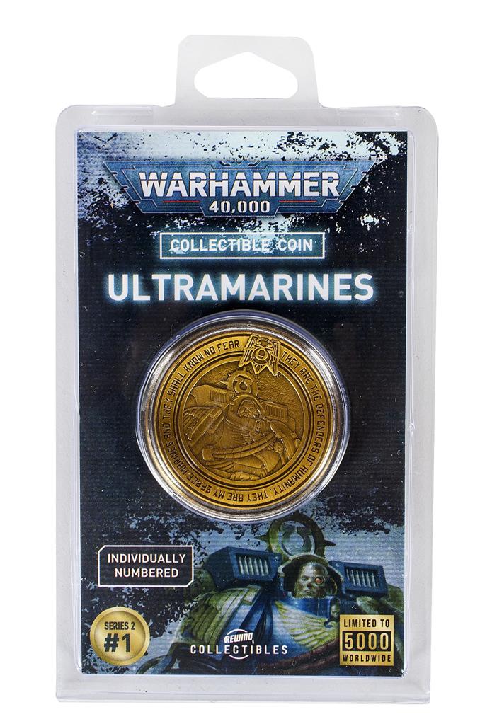 Warhammer 40,000 - Samlarmynt - Ultramarines