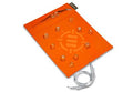 ENHANCE Roll on a Scroll™ tärningsmatta med 12-pack sexsidiga tärningar - orange